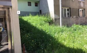 Foto: Čitatelj/Radiosarajevo.ba / Zarasla trava oko stambenih objekata u ulici Alipašina